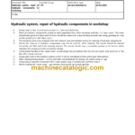 Volvo EC390 Hydraulic Wheel Excavator Service & Repair Manual