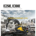 Volvo EC250E, EC300E Wheeled Excavator Service & Repair Manual