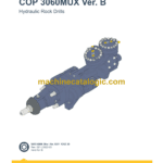 Epiroc COP 3060MUX Version B Hydraulic Rock Drills Parts Catalog