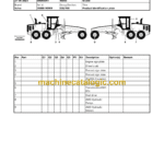 Volvo G726B Motor Grader Parts Catalog