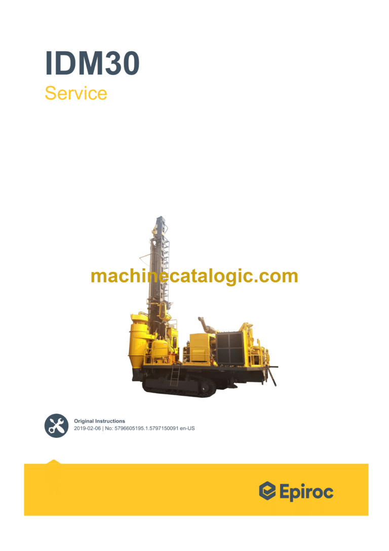 Epiroc IDM30 Service Manual (5796605195.1.5797150091)