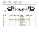 Volvo G740B Motor Grader Parts Catalog