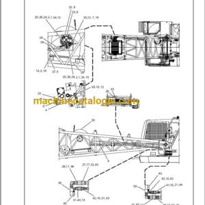 Link Belt Cranes 298HSL-2 Parts Catalog