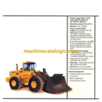 Volvo BM L180C CO Wheel Loader Service & Repair Manual