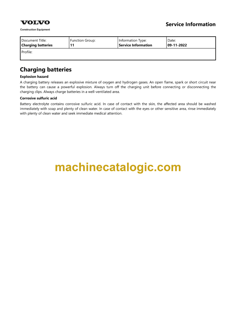 Volvo G710 VHP Feller Buncher Service & Repair Manual