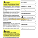 Volvo A40D Articulated Hauler Dump Truck Operator's Manual