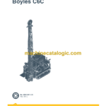 Epiroc Boyles C6C Diagrams and Drawings Manual