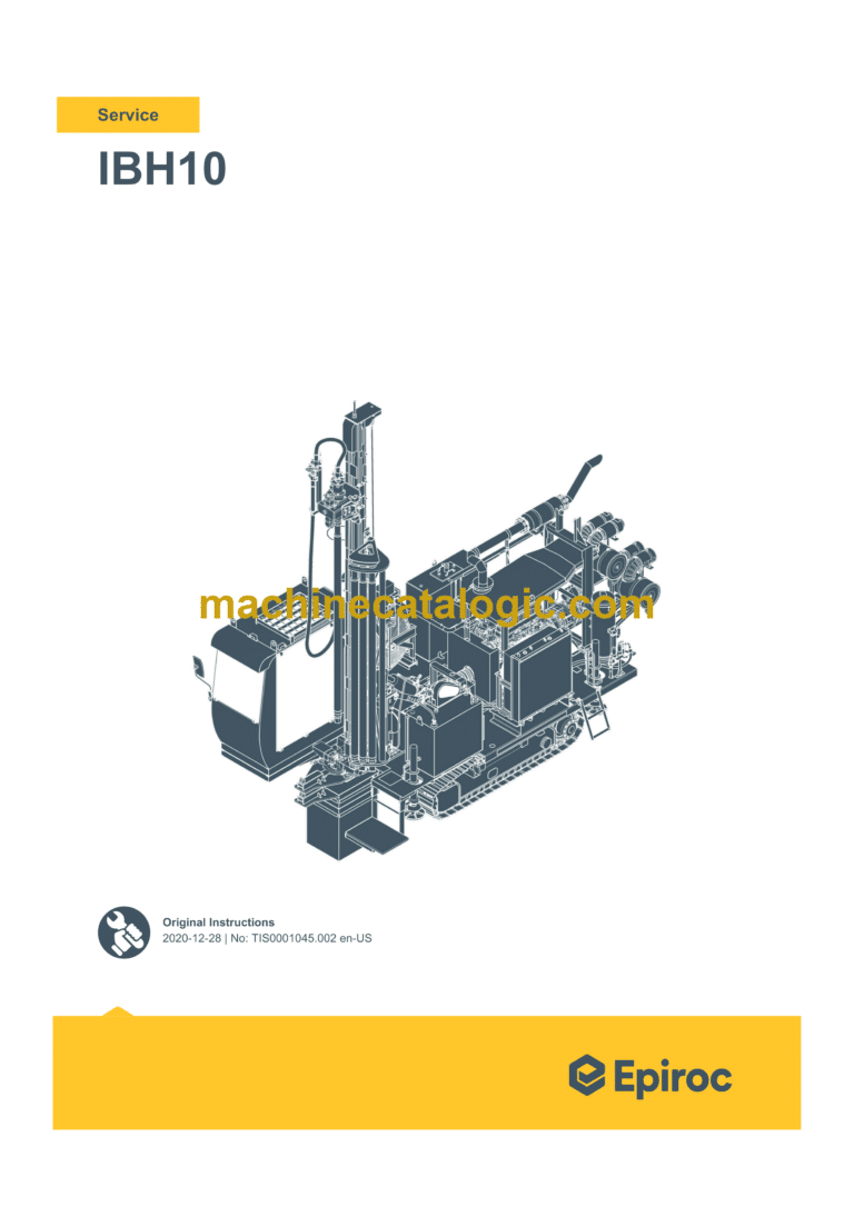 Epiroc IBH10 Mark I Service Manual