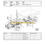 Volvo A40G Articulated Hauler Dump Truck Parts Manual