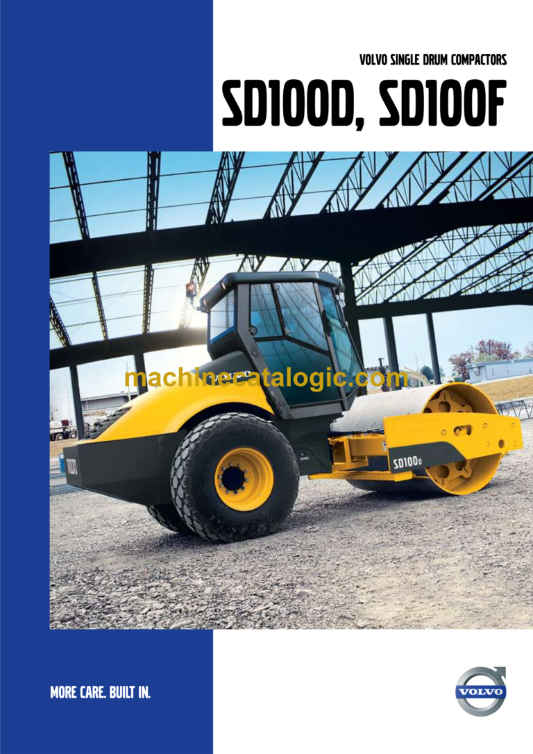 Volvo SD100D, SD100F Soil Compactor Service and Repair Manual