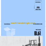 Volvo BL61 Backhoe Loader Parts Manual