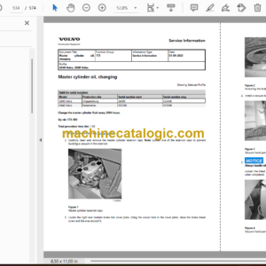 Volvo G940 Motor Grader Operator’s Manual