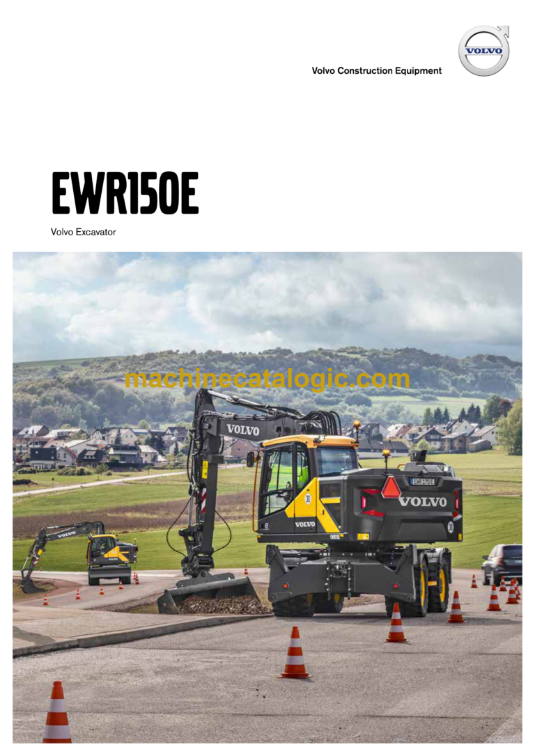 Volvo EWR150E Hydraulic Wheel Excavator Service & Repair Manual