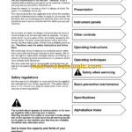Volvo L70D Wheel Loader Operator's Manual
