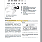 Link Belt Crane RTC80160XP-2 Service Manual