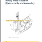 Epiroc IBH10 Blast Hole Drills Component Removal and Installation Instructions