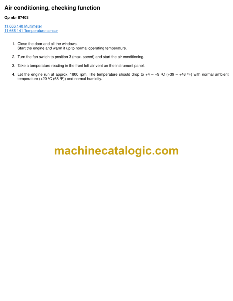 Volvo A25C Articulated Hauler Dump Truck Service & Repair Manual