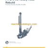 Epiroc PV-271D, PV-271E, PV-275D, PV-275E PV-270-XC Rotary Head Rebuild Service Manual