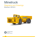 Epiroc Minetruck MT2010 Diagrams and Drawings Manual