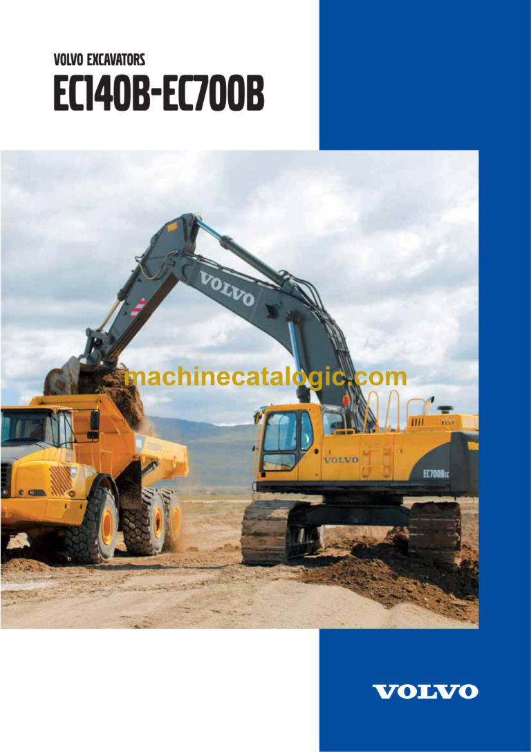 Volvo EC700B HR Hydraulic Crawler Excavator Service & Repair Manual