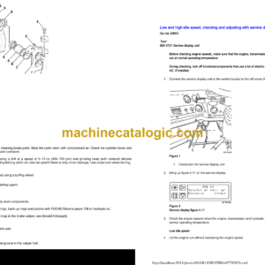 Volvo A25C Articulated Hauler Dump Truck Service & Repair Manual