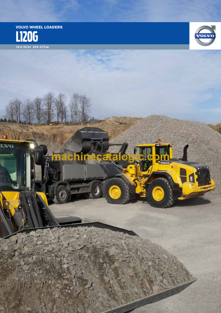 Volvo L120G Wheel Loader Parts Manual