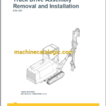Epiroc ICM 260 Component Removal and Installation Instructions