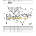 Volvo A25C Articulated Hauler Dump Truck Parts Manual