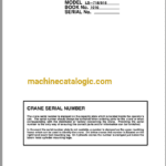 Link Belt Crane LS818 Service Manual