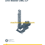 Epiroc Drill Master DML-LP Diagrams and Drawings Manual