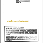 Link Belt Crane TC78B Service Manual