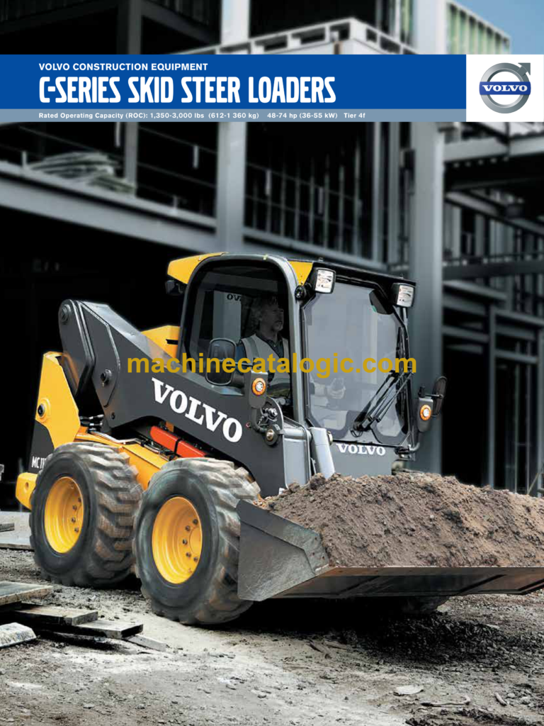 Volvo MC85C Skid Steer Loader Shop Manual