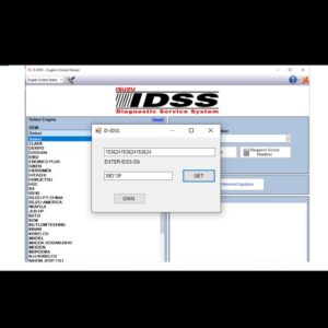 ISUZU E-IDSS [Enforce Reflash] Special Password Generator