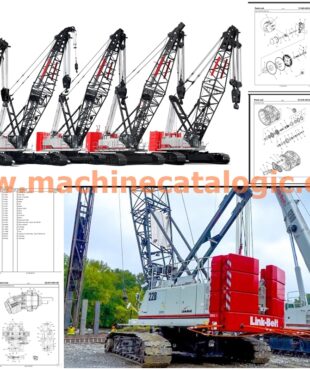 Link-Belt Cranes Parts Manual DVD (8.45 GB)