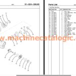 Link-Belt Cranes Parts list