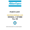 Atlas Copco CM760D Tier 3 Crawler Drills Parts Catalog