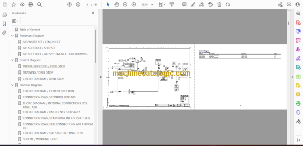 Atlas Copco Boltec MD Diagrams and Drawings Manual - Image 2