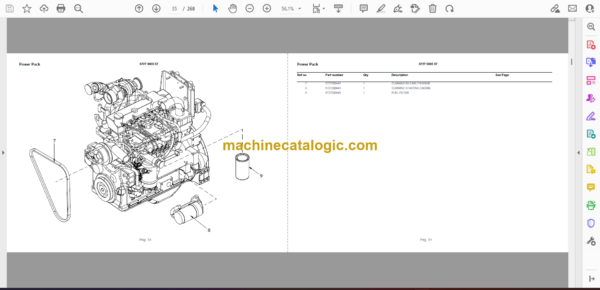 Atlas Copco ROC T20 Drill Rig Parts Catalog - Image 2