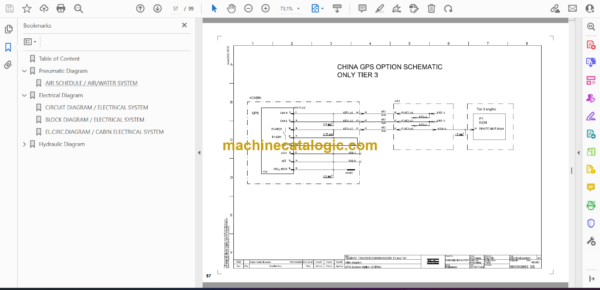 Atlas Copco FlexiROC D65-10SF Diagrams and Drawings Manual - Image 2