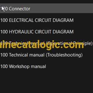 Hitachi Sumitomo CX1100 Full Manual (Technical, Workshop, Diagrams Manual)