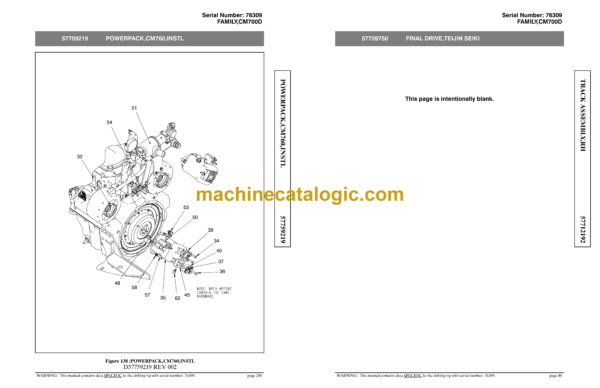 Atlas Copco CM760D Tier 3 Crawler Drills Parts Catalog - Image 3