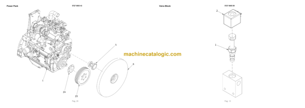 Atlas Copco ROC T20 Drill Rig Parts Catalog - Image 4