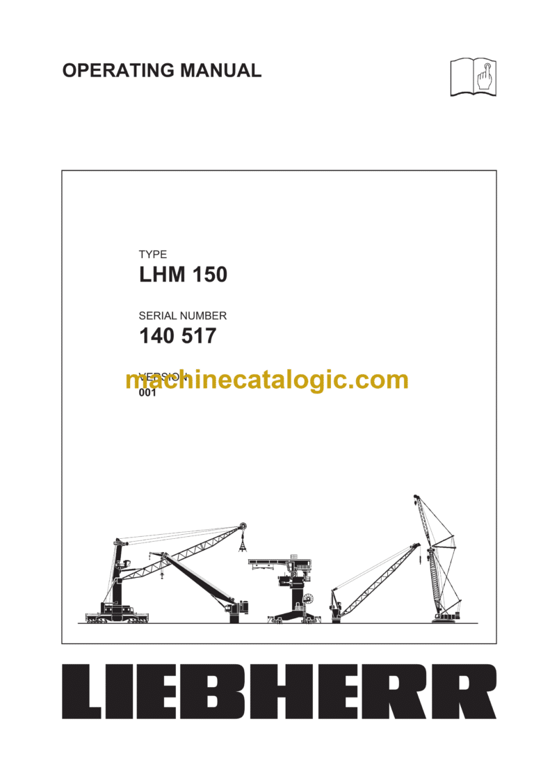 Liebherr LHM 150 Mobile Harbour Crane Technical Information (140517)