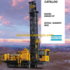 Atlas Copco DM45E HP Rotary Blast Hole Rigs Parts Catalog