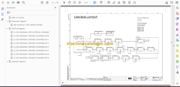 Atlas Copco SmartROC C50 Tier 3 Diagrams and Drawings Manual - Image 4