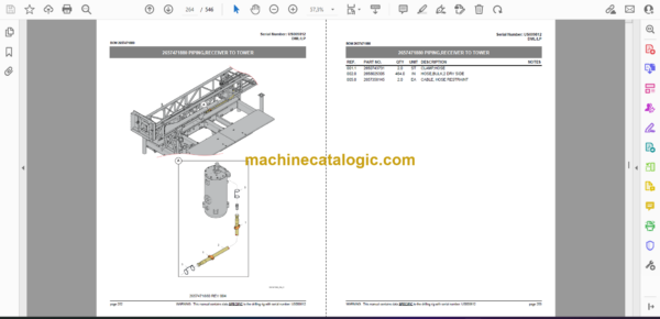 Atlas Copco DMLLP Drill Rig Parts Catalog - Image 3