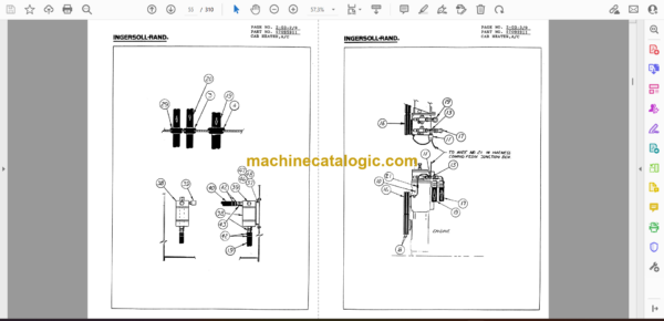 Atlas Copco DM45E HP Rotary Blast Hole Rigs Parts Catalog - Image 4