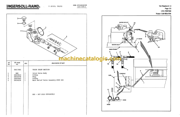 Atlas Copco DM45E HP Rotary Blast Hole Rigs Parts Catalog - Image 3
