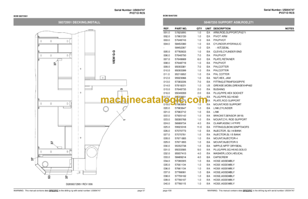 Atlas Copco PV271D RCS Pit Viper Parts Catalog - Image 4