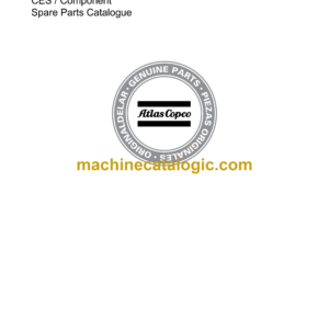 Atlas Copco CES Component Parts Catalog